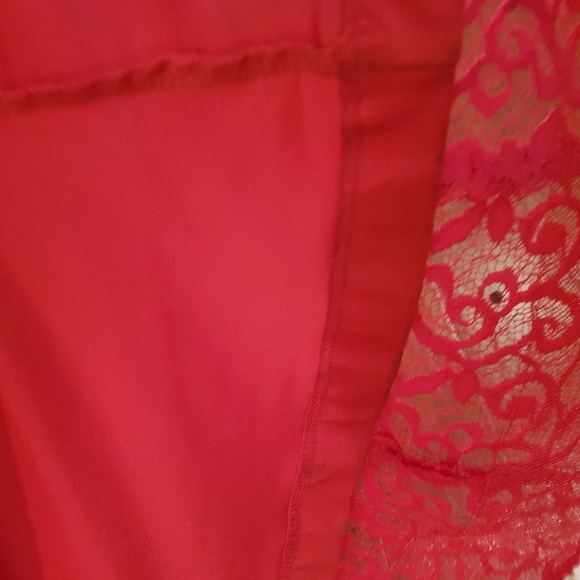 Jovani Long-Sleeve Slit Lace Evening Gown - Picture 6 of 7